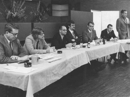 ARH Slg. Bartling 136, Ratssitzung im Bürgersaal des FZZ, 1972