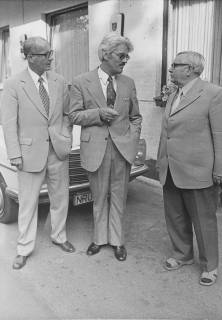 ARH Slg. Bartling 189, Besuch von Jesco von Puttkamer, Raumfahrtingenieur und Buchautor in Neustadt am Rübenberge, um 1974