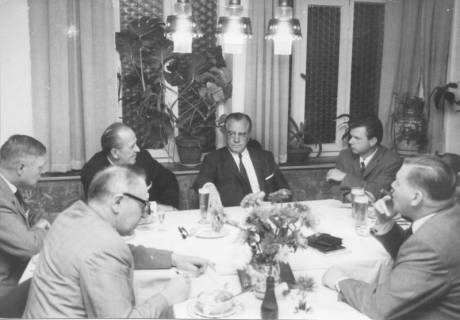 ARH Slg. Bartling 240, Paul Lücke, Bundeswohnungsbauminister (CDU), in Neustadt am Rübenberge, 1969