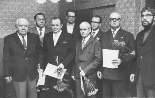 ARH Slg. Bartling 267, Ehrung von vier SPD-Mitgliedern, 1971