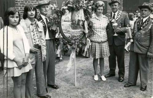 ARH Slg. Bartling 1506, Schützenfest, Gruppenbild der Sieger, Bevensen, 1974