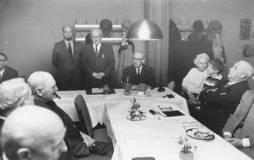 ARH Slg. Bartling 1707, Versammlung des Heimatbundes Niedersachsen, Kreisgruppe Neustadt a. Rbge. im Hotel Scheve, Neustadt am Rübenberge, 1971
