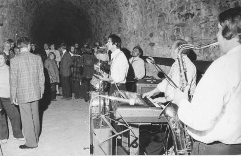 ARH Slg. Bartling 1793, Jazz-Konzert des Gloria-Quartetts in der Kasematte des Schlosses, Neustadt a. Rbge., 1973