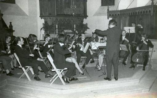ARH Slg. Bartling 4501, Konzert eines Collegium Musicum im Kloster, Mariensee, 1971