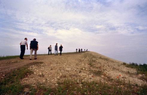 ARH Slg. Bürgerbüro 344, Mitglieder des Bürgerbüros für Stadtentwicklung Hannover e. V. auf dem Hügel, Kronsberg, 1998