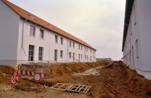 ARH Slg. Bürgerbüro 348, Baustelle bei den Reihenhäsuern am Johanneskamp, Kronsberg, 1998