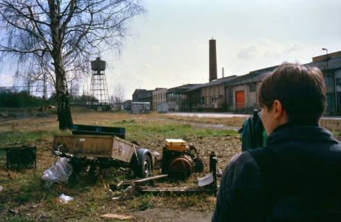 ARH Slg. Bürgerbüro 500, Ehemaliges Gelände von Louis Eilers am Entenfangweg mit Turm, Ledeburg, 2001