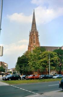 ARH Slg. Bürgerbüro 935, Blick von der Schloßwender Straße auf die Christuskirche, Hannover-Nordstadt, um 2006