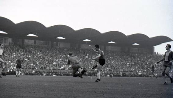 ARH Slg. Fratzer 01-0013/0008, Fußball Bundesliga 1964, Hannover 96 gegen Eintracht Braunschweig, Hannover, 1964