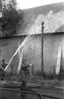 ARH Slg. Fritsche 41, Feuerwehrübung am Dammgartenfeld, Burgdorf, ohne Datum