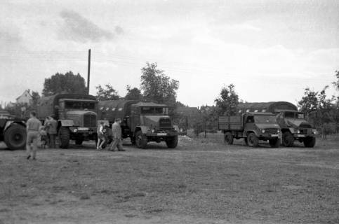 ARH Slg. Fritsche 62, Werbeschau der Bundeswehr auf dem Schützenplatz, Burgdorf, zwischen 1965/1970