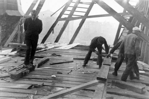 ARH Slg. Janthor 0013, Marktkirche, Hannover, 1945