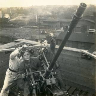 ARH Slg. Janthor 0247, Flakstellung an der Kestnerstraße, Hannover, um 1940