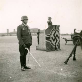 ARH Slg. Janthor 0276, Vereidigung von Soldaten, Hannover?, um 1940