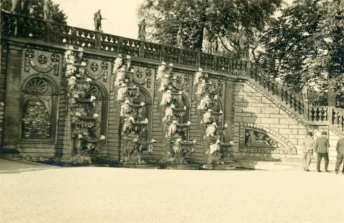 ARH Slg. Janthor 0290, Große Kaskade im Großen Garten, Herrenhausen, 1940