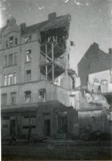 ARH Slg. Janthor 0299, Kriegszerstörung (Göttinger Straße 52), Hannover-Linden, um 1945