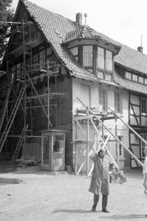 ARH Slg. Weber 02-079/0003, Restaurierung des Ratskellers, Gehrden, zwischen 1980/1990