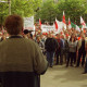 Archiv der Region Hannover, ARH BA 2718, Warnstreik der Gewerkschaft ver.di vor dem Kreishaus, Hannover