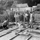 Archiv der Region Hannover, ARH NL Dierssen 0195/0018, Baustelle Selbsthilfe Baugemeinschaft