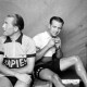 Archiv der Region Hannover, ARH NL Dierssen 1207/0006, Radsportler bei der "Deutschlandfahrt": Ziel der 2. Etappe, Hannover