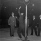 ARH NL Dierssen 1226/0010, "Fest der Sportpresse": Volleyball Zuspieltraining mit Korb, Hannover