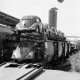 Archiv der Region Hannover, ARH NL Dierssen 1255/0010, Verkehrsausstellung: Autotransportzug mit VW-Käfern, München