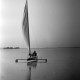 Archiv der Region Hannover, ARH NL Dierssen 1272/0008, Eissegler auf dem zugefrorenen Steinhuder Meer, Steinhude