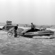Archiv der Region Hannover, ARH NL Dierssen 1272/0027, Eingefrorene Schiffe im Kanal, Wunstorf