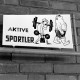Archiv der Region Hannover, ARH NL Dierssen 1291/0018, Schilder im Niedersachsenstadion, Hannover