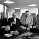 ARH NL Dierssen 1305/0003, Ludwig Erhard bei Rheinstahl auf der Messe, Hannover