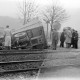 ARH NL Dierssen 1338/0011, Verunglückter LKW an dem Bahnübergang Kaiserrampe, Springe