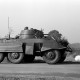 Archiv der Region Hannover, ARH NL Dierssen 1338/0015, Manöver Bundesgrenzschutz: Spähpanzer, Mandelsloh