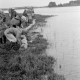 Archiv der Region Hannover, ARH NL Dierssen 1360/0006, Weserhochwasser wird eingedämmt (Technisches Hilfswerk und britische Truppen), Hoya
