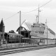 Archiv der Region Hannover, ARH NL Dierssen 1388/0017, Zug fährt in das Fährschiff "Deutschland" ein, Gedser