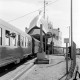 Archiv der Region Hannover, ARH NL Dierssen 1388/0018, Zug fährt in das Fährschiff "Deutschland" ein, Gedser