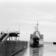 Archiv der Region Hannover, ARH NL Dierssen 1388/0020, Fährschiff "Deutschland" fährt in den Hafen ein, Gedser
