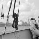 Archiv der Region Hannover, ARH NL Dierssen 1390/0036, Dampferfahrt der Presse-Konferenz: An Bord, Elbe