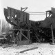Archiv der Region Hannover, ARH NL Dierssen 1400/0008, Schiffsrumpf im Bau in der Arminiuswerft am Mittellandkanal, Hannover