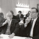 Archiv der Region Hannover, ARH NL Dierssen 1420/0019, Parlamentarischer Abend im Landtag mit Ministerpräsident Georg Diederichs, Finanzminister Jan Eilers, Landtagspräsident Richard Lehners und Presse, Hannover