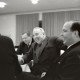 Archiv der Region Hannover, ARH NL Dierssen 1420/0022, Parlamentarischer Abend im Landtag mit Ministerpräsident Georg Diederichs, Finanzminister Jan Eilers, Landtagspräsident Richard Lehners und Presse, Hannover