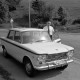 ARH NL Dierssen 1443/0010, Gerhard Dierssen mit abgeholten Fiat 1500 TS (Siata), Heilbronn