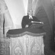 Archiv der Region Hannover, ARH NL Dierssen G 121, Superintendent Grimm auf der Kanzel in der St. Andreas Kirche, Springe