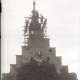 Archiv der Region Hannover, ARH NL Kageler 469, Instandsetzungsarbeiten am Glockenturm, im Vordergrund Stafftelgiebel, Gehrden