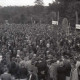 Archiv der Region Hannover, ARH NL Koberg 1036, Kurt Schumacher bei einer Kundgebung der SPD, anlässlich des Bezirksparteitages am 17./18. August, auf dem Gelände des heutigen Waldstadions, Barsinghausen