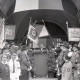 Archiv der Region Hannover, ARH NL Koberg 11959, Rede von Georg Diederichs vor dem Rathaus zum Schützenausmarsch, Hannover