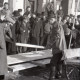 ARH NL Koberg 1966, Floßbau auf der Goethebrücke, Hannover