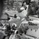 Archiv der Region Hannover, ARH NL Koberg 2798, Kreuzung L190-Meitzer Straße mit Tankstelle, Hellendorf