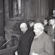 Archiv der Region Hannover, ARH NL Koberg 3085, Ankunft von Bundespräsident Theodor Heuss, in Begleitung von Ministerpräsident Kopf, am Hauptbahnhof, Hannover