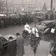Archiv der Region Hannover, ARH NL Koberg 3088, Ankunft von Bundespräsident Theodor Heuss, in Begleitung von Ministerpräsident Kopf, am Hauptbahnhof, Hannover