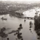 ARH NL Koberg 3944, Hochwasser der Leine, Löwenbrücke, Neustadt a. Rbge.